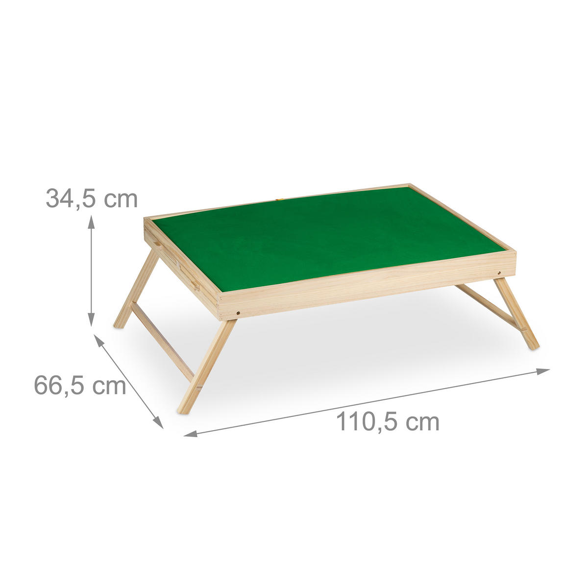 PUZZLETISCH Bunt 4 Schubladen Abdeckung für 1500 Teile - Multicolor, Holz/Holzwerkstoff (66.5/110.5/34.5cm) - Relaxdays
