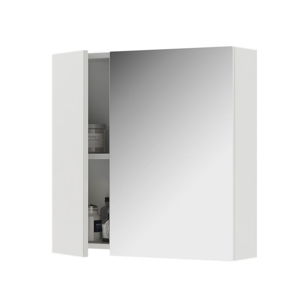 Vicco Badspiegelschrank Leopold | Weiß