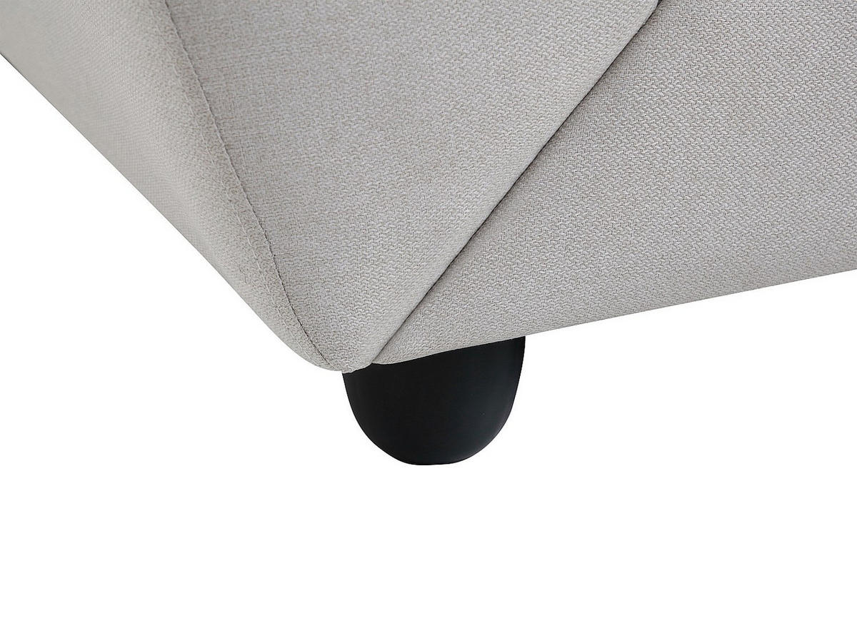 SOFA 3-Sitzer - Stoff - Beige - MANOA - Beige, Textil (201/88/82cm) - Vente-Unique