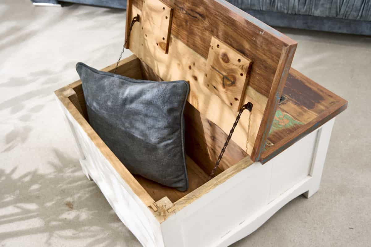 COUCHTISCH JAKARTA Holz Weiß 70 cm - Multicolor/Weiß, Holz (70/70/45cm) - riess-ambiente