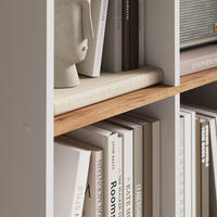 RAUMTEILER Scutum Weiß/Goldkraft Eiche 143 x 72 cm - Honigeiche/Weiß, Holzwerkstoff (143/72/29cm) - Vicco