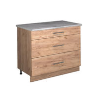 KUCHYNSKÁ SPODNÁ SKRINKA Fame-Line, Dub Goldkraft/Dub Goldkraft, 100 cm, AP Marble - dub medový, kompozitné drevo (100/82/60cm) - Vicco