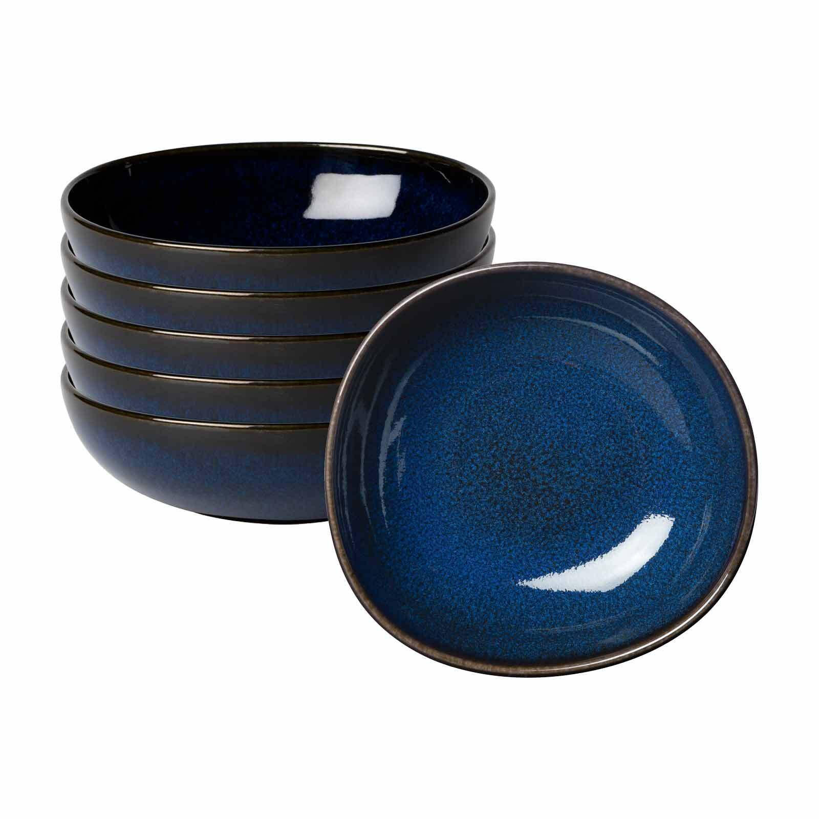 BOLS Lave Bleu 600 ml 6er Set - Blau, Keramik (17cm) - like.Villeroy & Boch