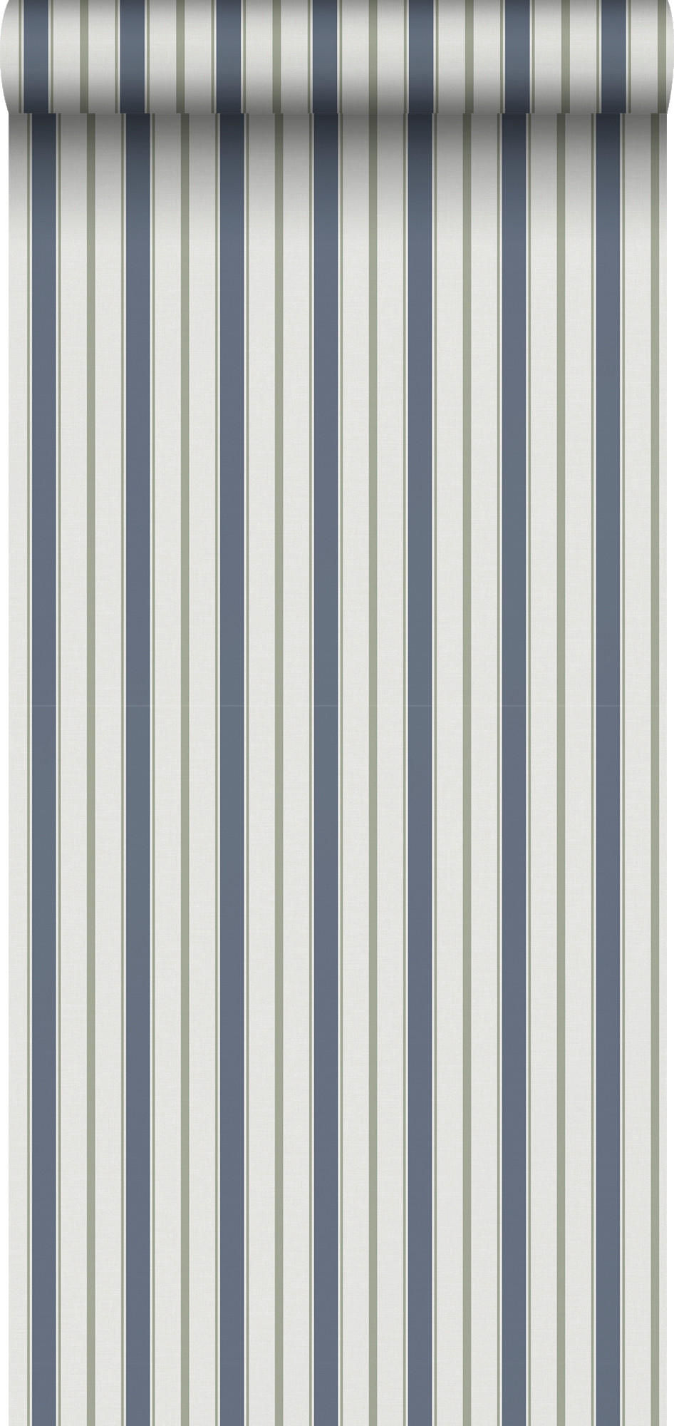 TAPETE Streifen 53 cm x 10.05 m - Grün, Papier (53/1000cm) - Sanders & Sanders