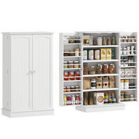 MEHRZWECKSCHRANK DE-11152 5 Böden Weiß - Weiß, Holzwerkstoff (30/104/60cm) - ComfortXL
