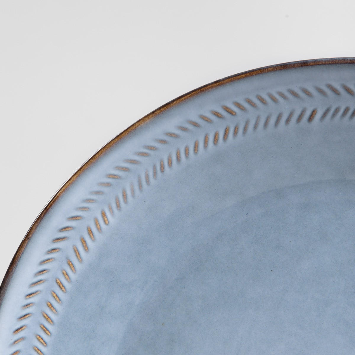 ESSTELLER Bluejeans blau 28 cm 6er-Set - Blau, Keramik (28/28/1cm) - Homla