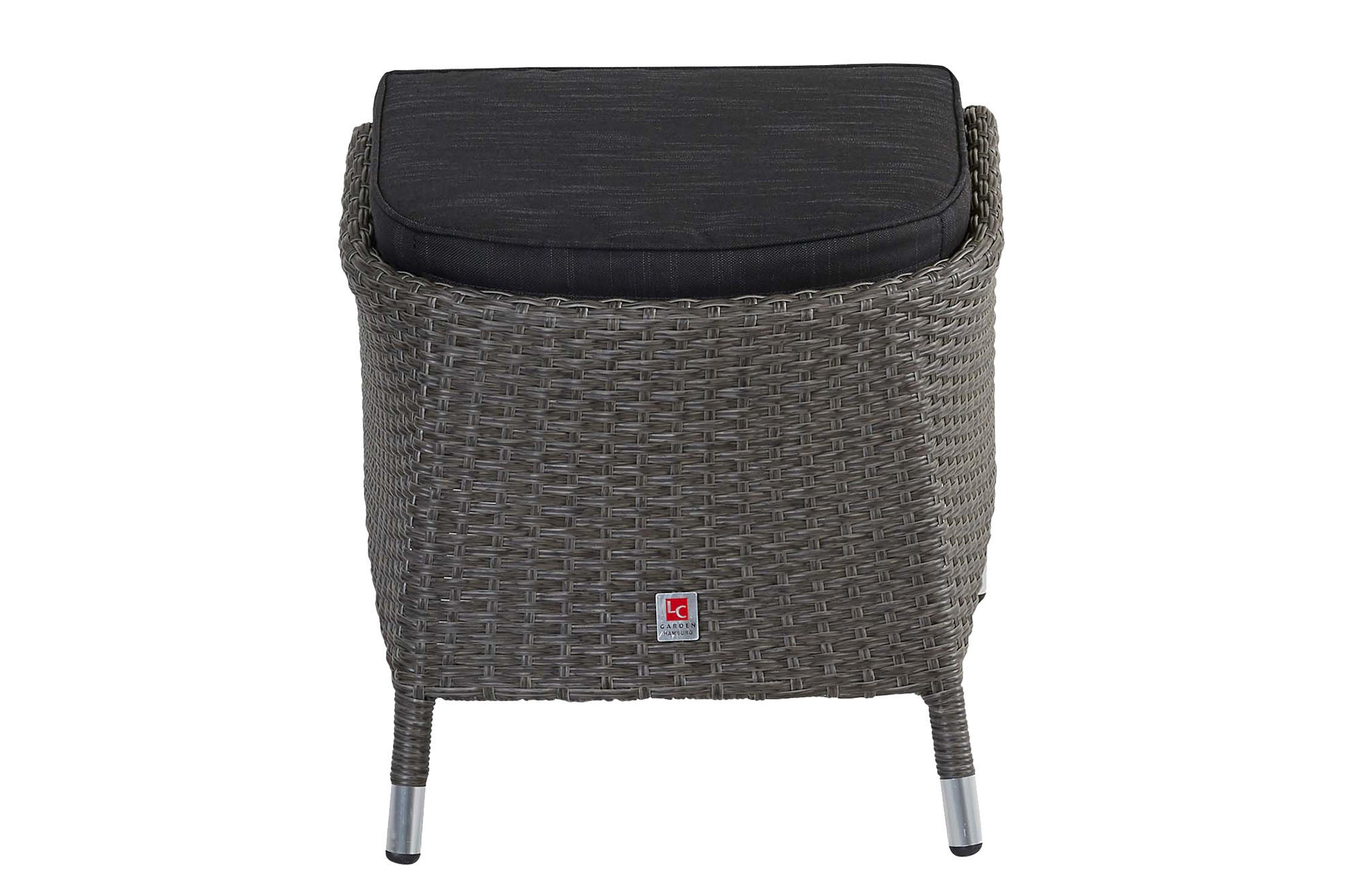 Thumbnail - dasmöbelwerk Gartenhocker, Grau, Kunststoff, 50x42x57 cm, Gartenmöbel, Gartenstühle, Gartenhocker