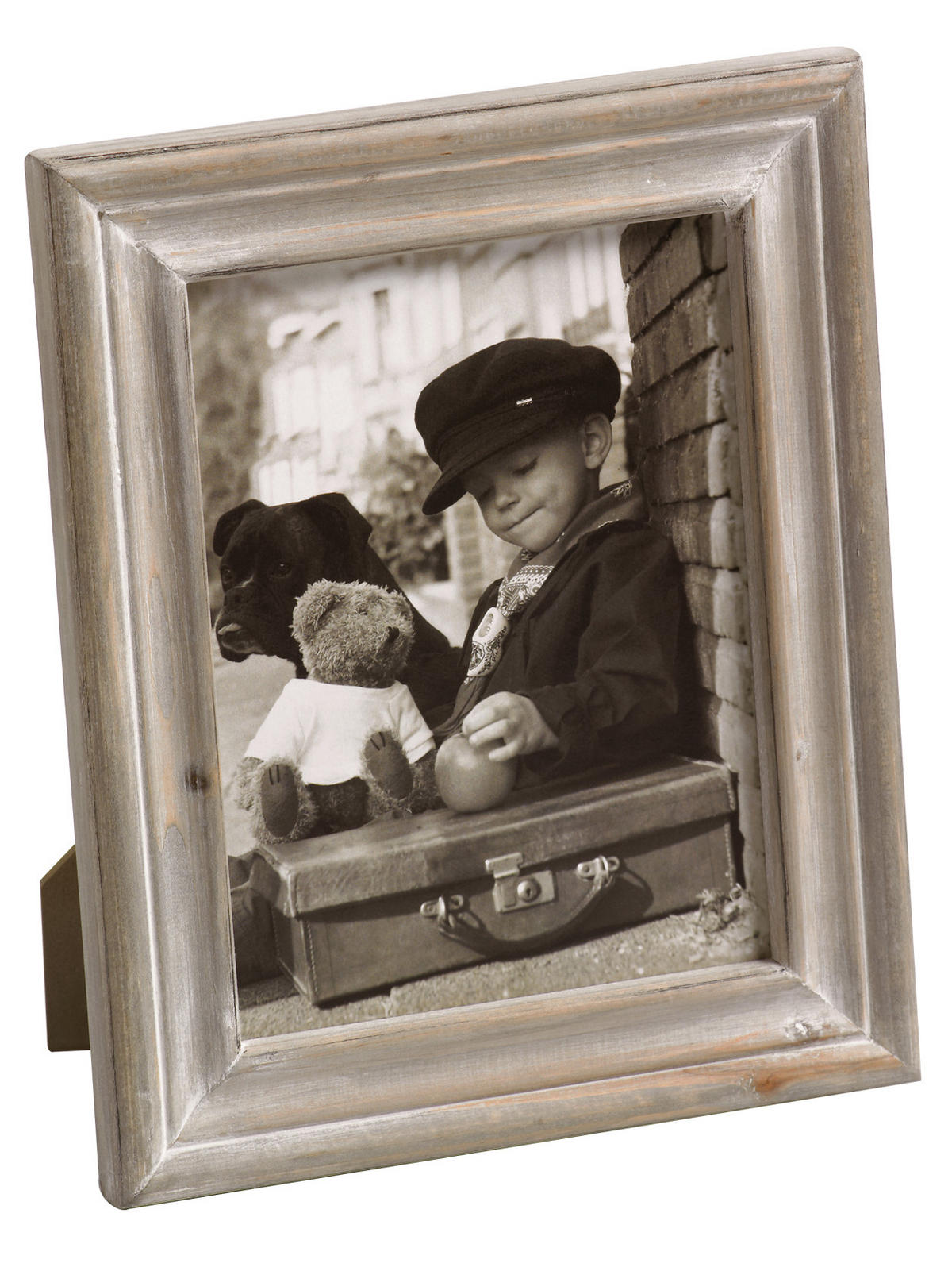 BILDERRAHMEN Dijon Portraitrahmen, 15X20 cm, braun - Braun, Holzwerkstoff (21/26/2.2cm) - walther design