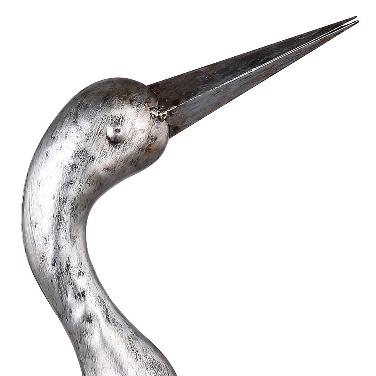 LED AUSSENLEUCHTE Kranich Grau - Grau, Metall (29/15/77cm) - Globo Lighting