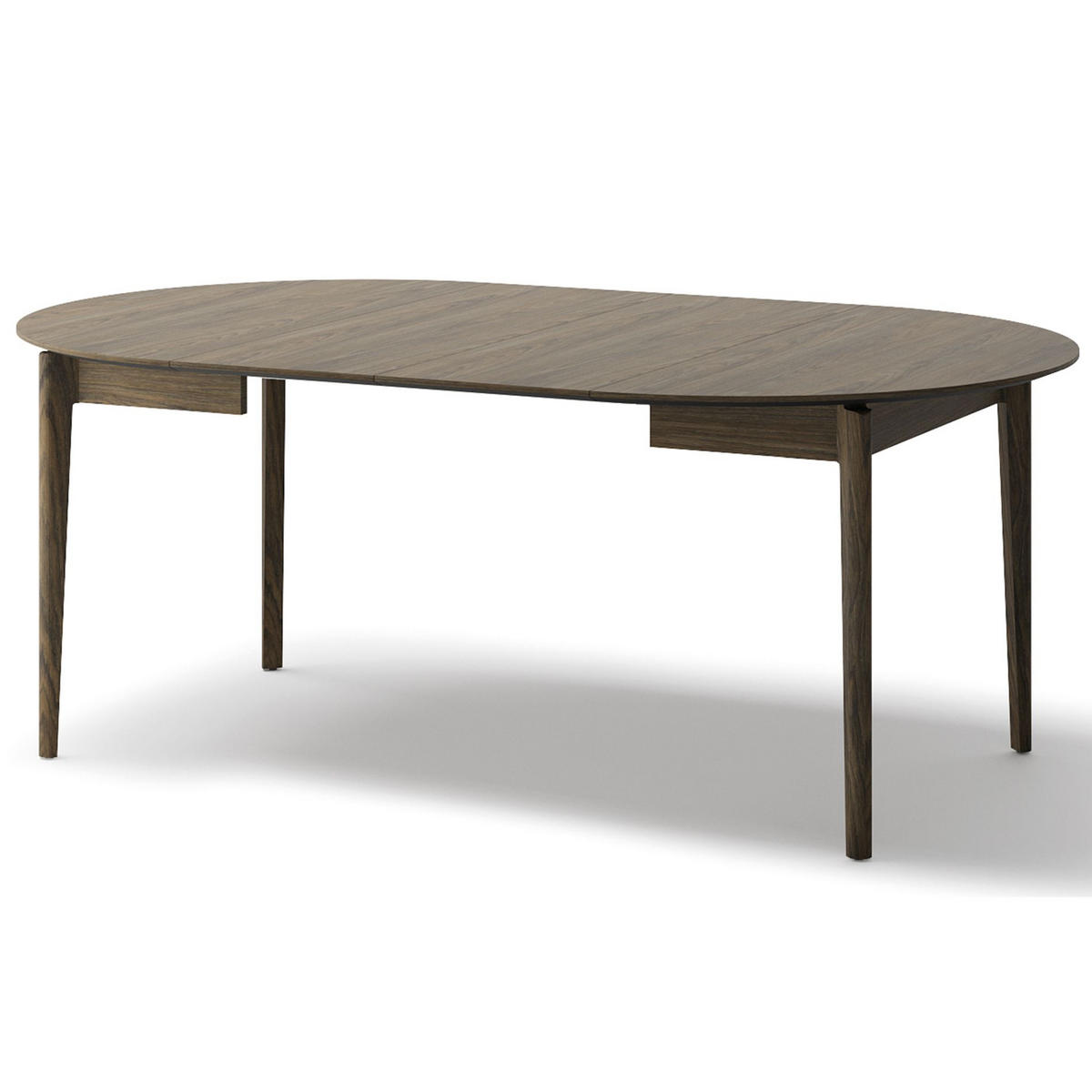 ESSTISCH Plot ausziehbar Dunkle Eichenholzoptik, 120 x 240 x 120 cm - Dunkelbraun, Holz/Holzwerkstoff (120/120/77cm) - Selsey