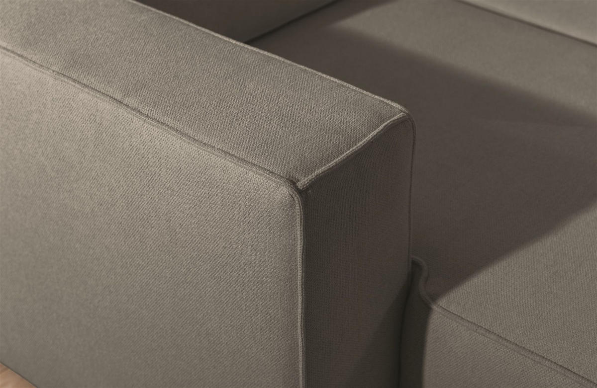 SESSEL Waldo In Brooklyn - Schieferfarben, Holzwerkstoff/Textil (101/80/92cm) - Fun Möbel
