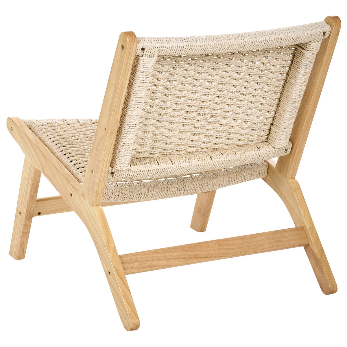 SESSEL Holz Hellbraun Villaz - Hellbraun, Holz (64/75/71cm) - Beliani