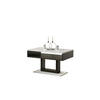 COUCHTISCH Tilo - Weiß Hochglanz, Holzwerkstoff (100/60/58cm) - Endo-Moebel