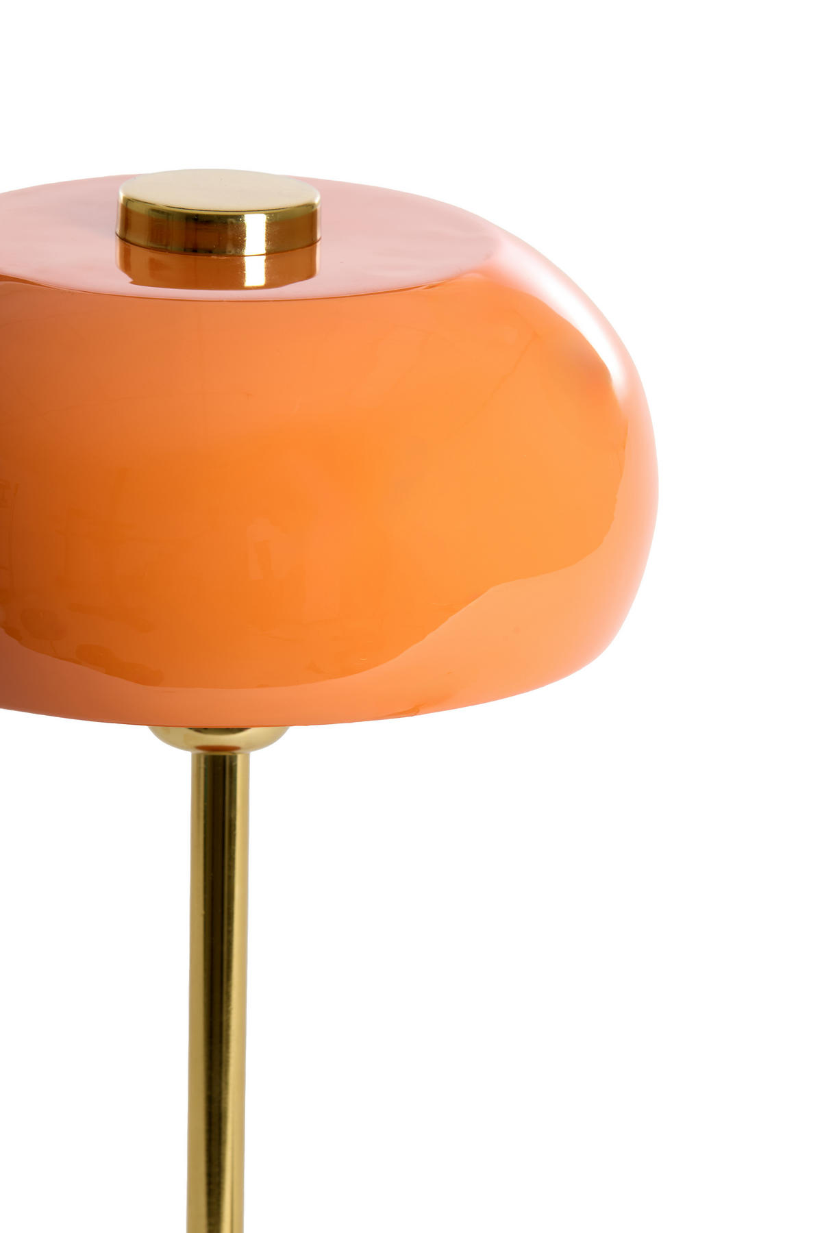 TISCHLAMPE Surin Orange Ø23/40 cm - Orange, Metall (23/23/40cm) - Light & Living