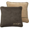 KISSENHÜLLE Melange-Doubleface Kastanie-Cashew 50 x 50cm - Kastanienfarben, Textil (50/50cm) - Joop!