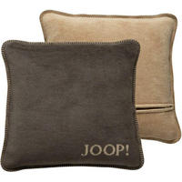 KISSENHÜLLE Melange-Doubleface Kastanie-Cashew 50 x 50cm - Kastanienfarben, Textil (50/50cm) - Joop!
