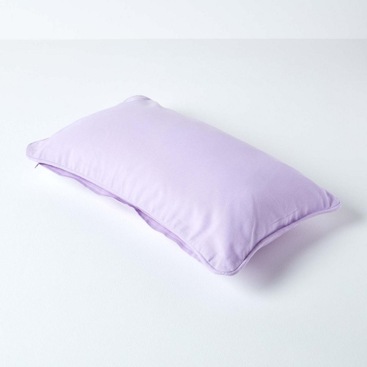 KISSENHÜLLE flieder 30/50 cm, 100% Baumwolle - Flieder, Textil (30/50cm) - Homescapes