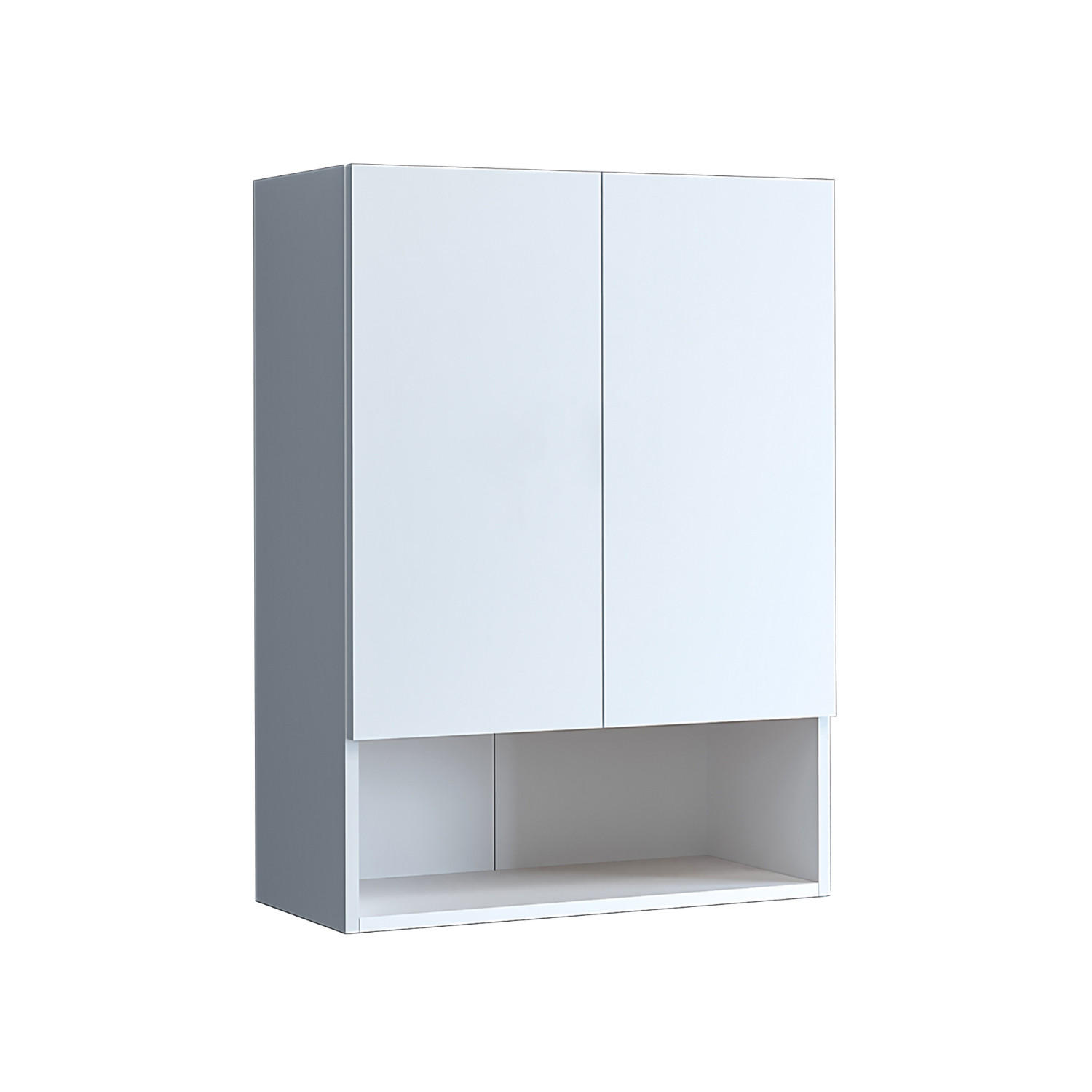 WASCHMASCHINENSCHRANK Atlantic V 70cm Breit, 95cm Hoch - Weiß, Holzwerkstoff (70/95/32cm)