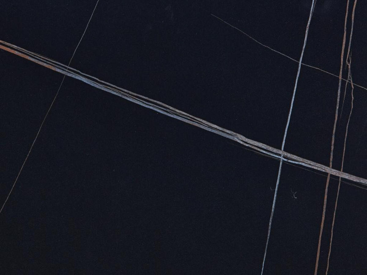 COUCHTISCH - Keramik & Metall - Marmor-Optik Schwarz - MELRONE - Schwarz, Keramik (120/60/40.5cm) - Pascal Morabito