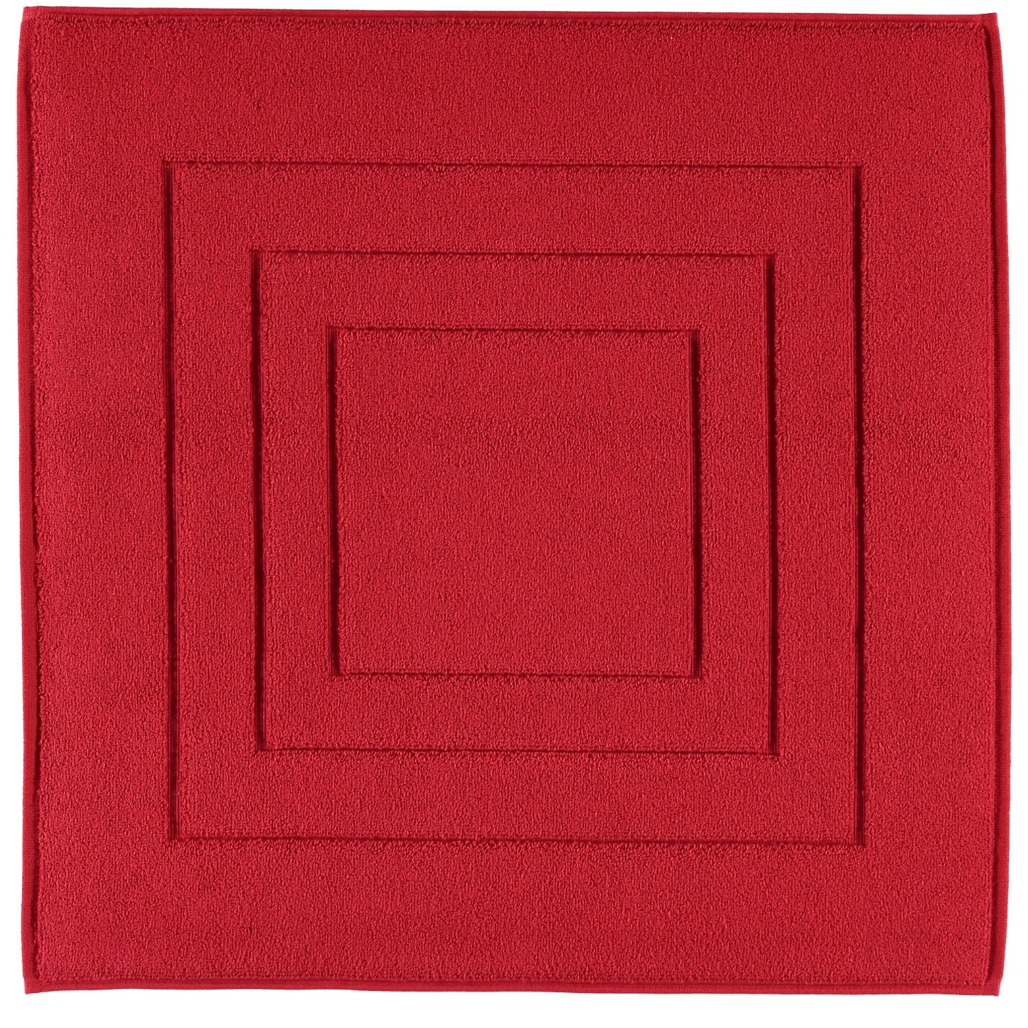 Vossen Badematten Rot 60x60 cm