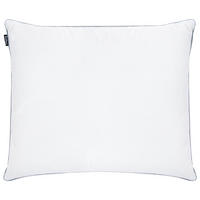 Kopfkissen Weiß Hoch 50/60 cm Teide - Weiß, Naturmaterialen (60/50cm) - Beliani