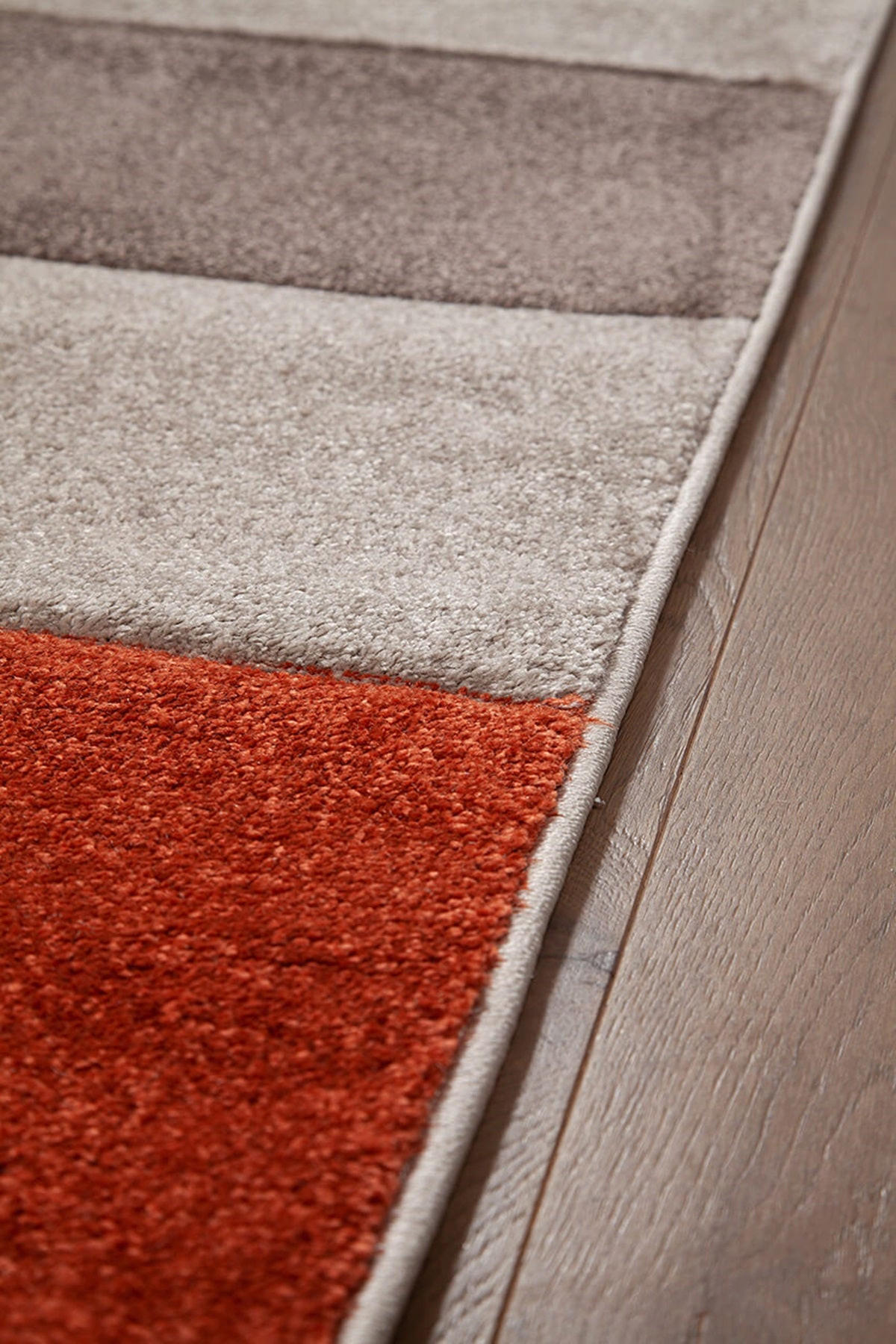 TEPPICH modern Flachgewebe PAVY Rot 160 x 230 cm - Rot, Textil (160/230cm) - Novatrend