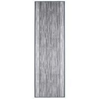 TEPPICHLÄUFER Anti-Rutsch Graphitfarben rutschfest Gummiunterlage 67/400 cm - Graphitfarben, Textil (67/400cm) - Tapiso