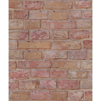 TAPETE Backstein-Optik 53 cm x 10 m - Terracotta, Papier (53/1000cm) - Sanders & Sanders