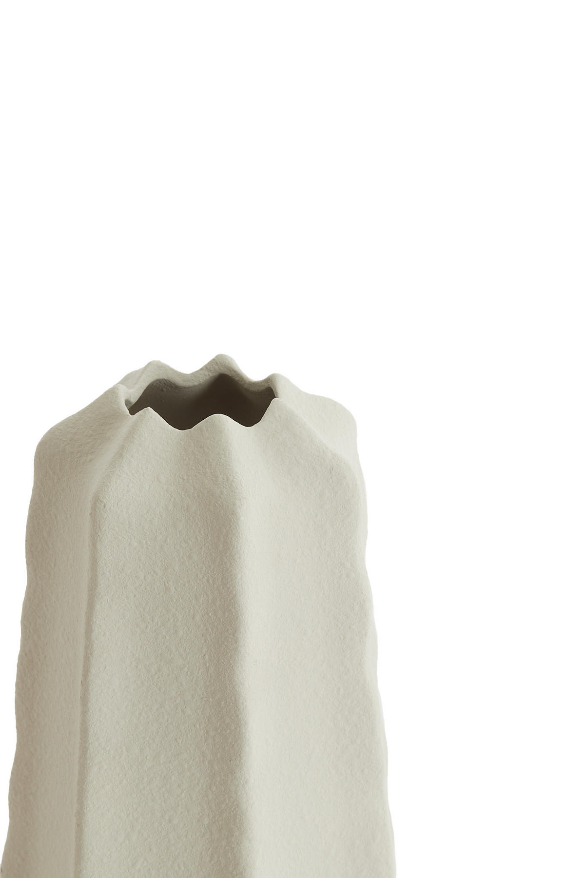 VASE Arieiro Weiß Ø15/27 cm - Weiß, Keramik (27cm) - Light & Living