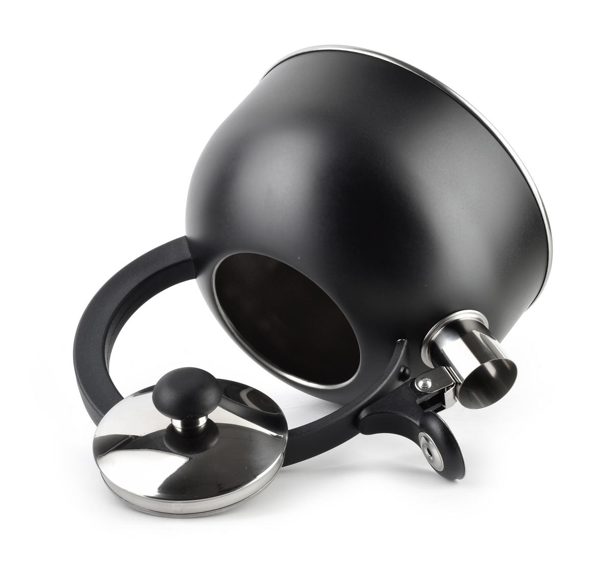 WASSERKESSEL 2,0L Borys - Schwarz, Metall (21.5cm) - Mondex