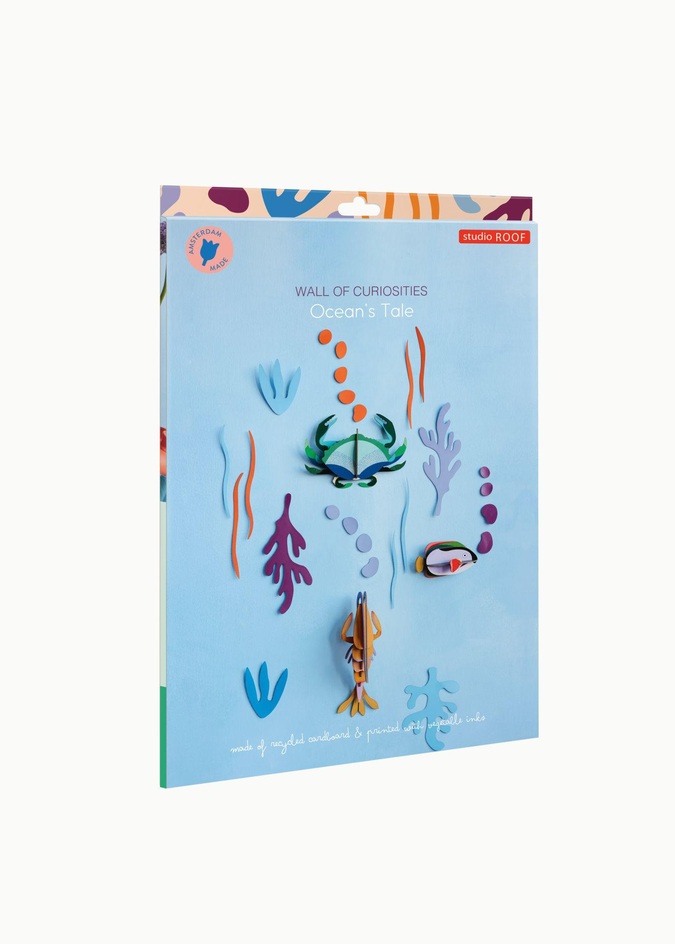 WANDDEKO Unterwasser-Wunder 9/22 cm - Multicolor, Wellpappe (9/22/8cm) - KUNSTLOFT