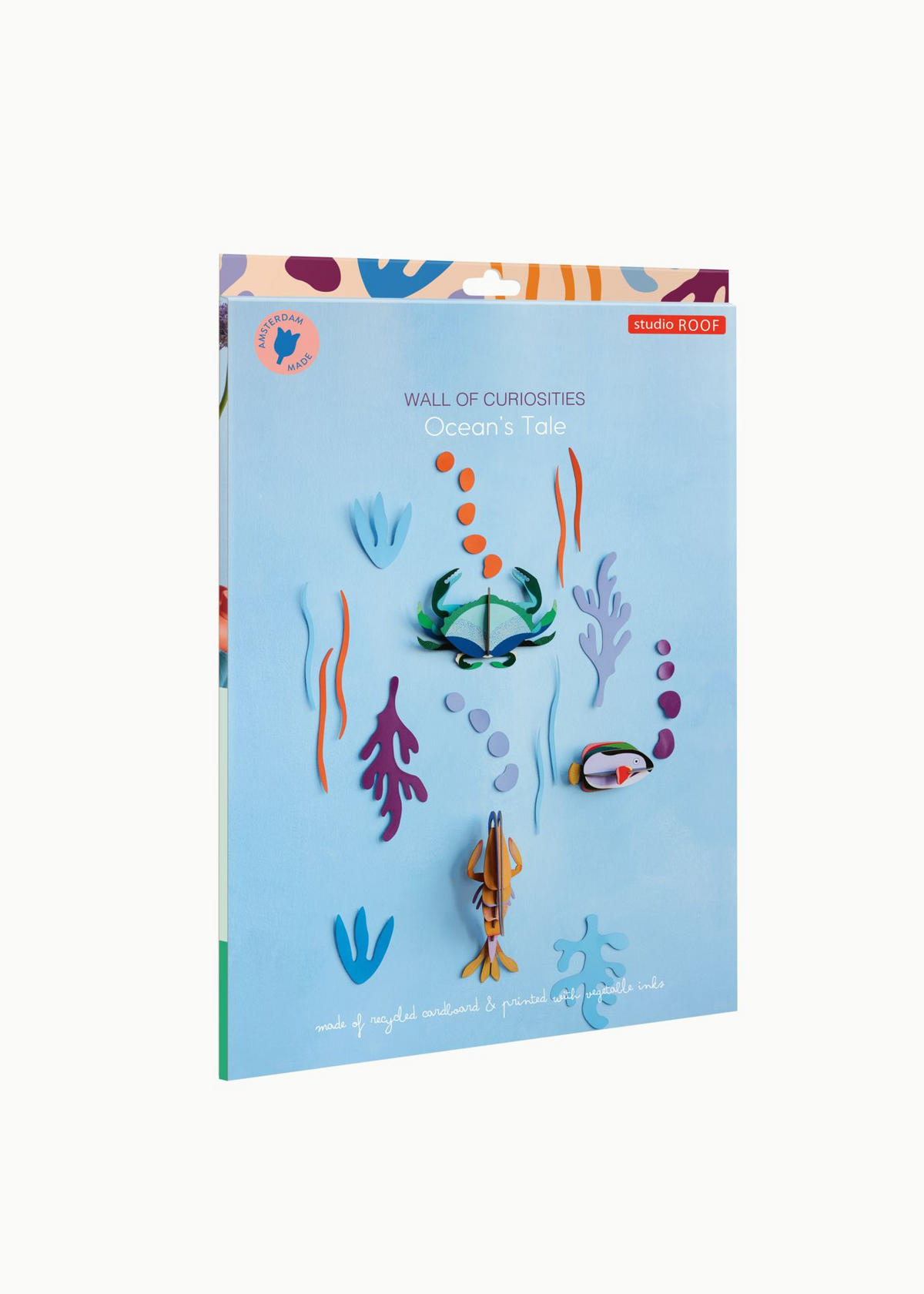 WANDDEKO Unterwasser-Wunder 9/22 cm - Multicolor, Wellpappe (9/22/8cm) - KUNSTLOFT