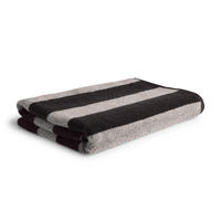 DUSCHTUCH SUPERWUSCHEL - Kaschmir/Schwarz, Textil (80/150cm) - MÖVE