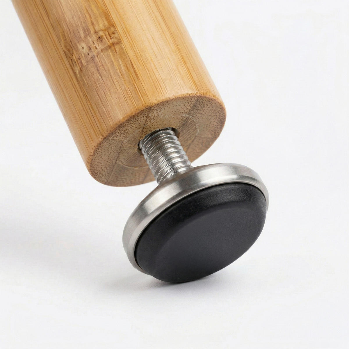 JÍDELNÍSTŮL - světle hnědá, kov/dřevo (75/75/75cm) - Relaxdays