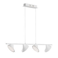 LED HÄNGELEUCHTE Metall Weiß - Weiß, Metall (105/12/150cm) - Wofi