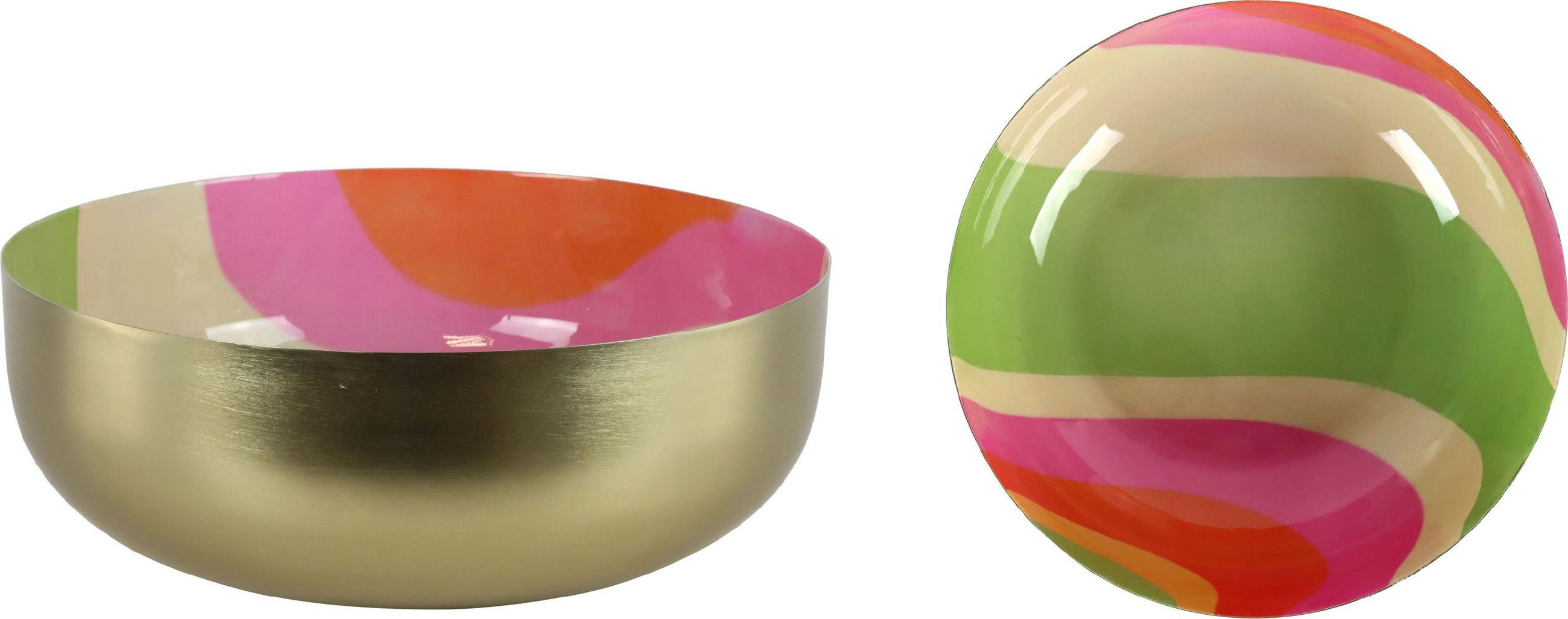 SCHALE Graphics Ø35 - Multicolor, Metall (35cm) - FURNARO