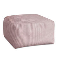 SITZSACK COMFORT Silver Pink - Pink, Textil (70/40/70cm) - Dreamroots