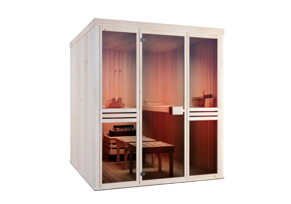 FinnTherm Innensauna Natur 175x199x194 cm