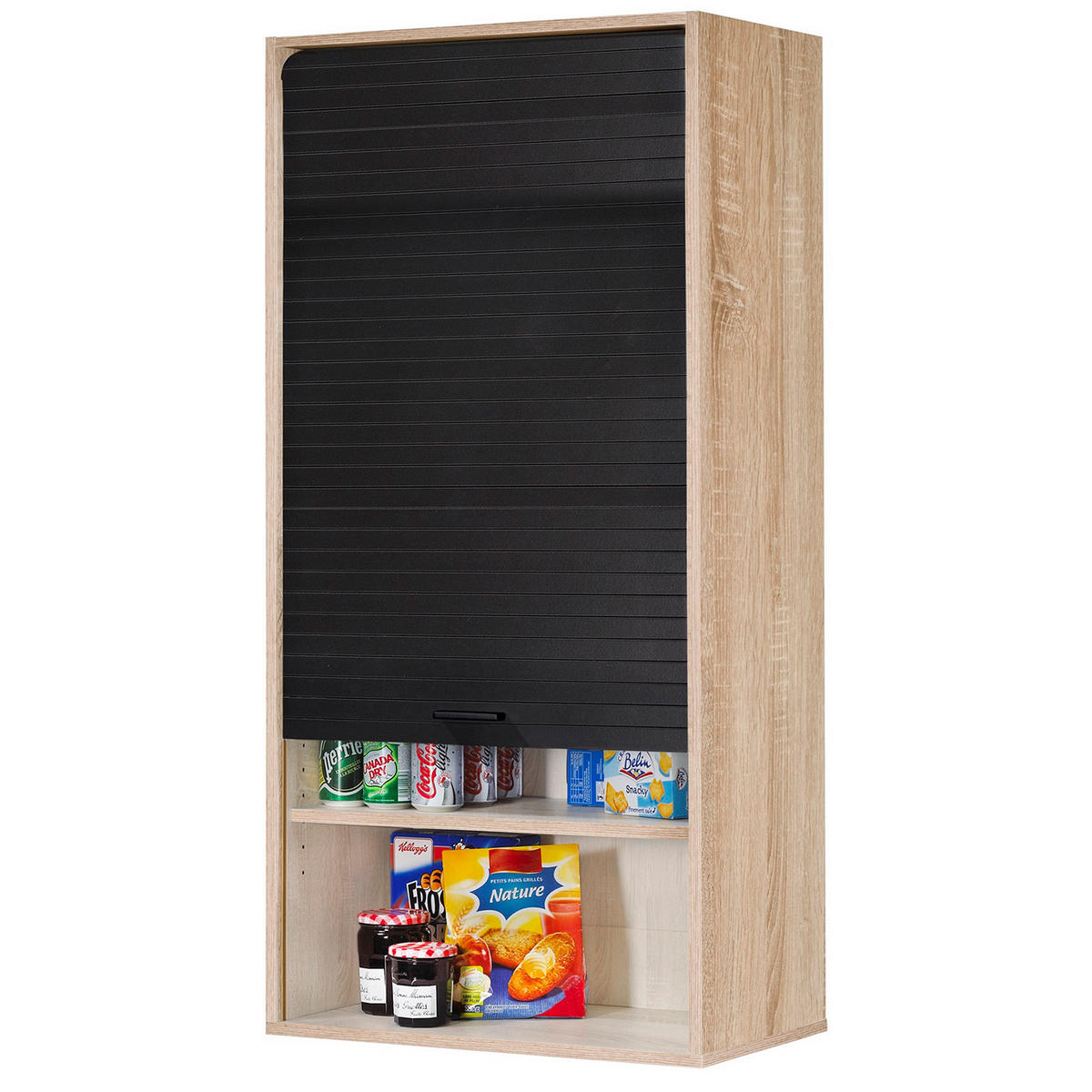 KÜCHENOBERSCHRANK 35/60/124 cm - Eichefarben, Holzwerkstoff (60/124/35cm) - Simmob