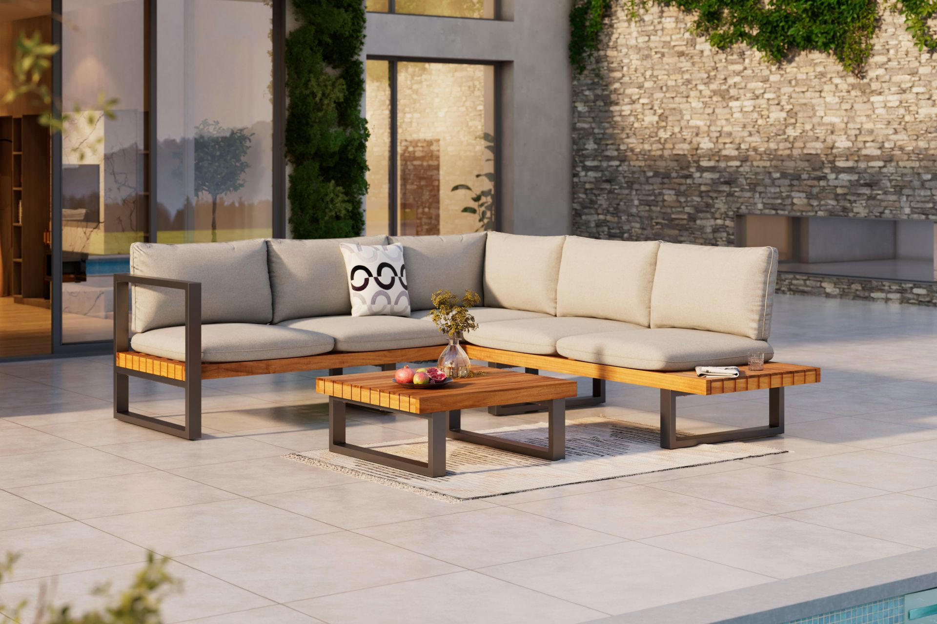 lounge namještaj za terasu i vrt