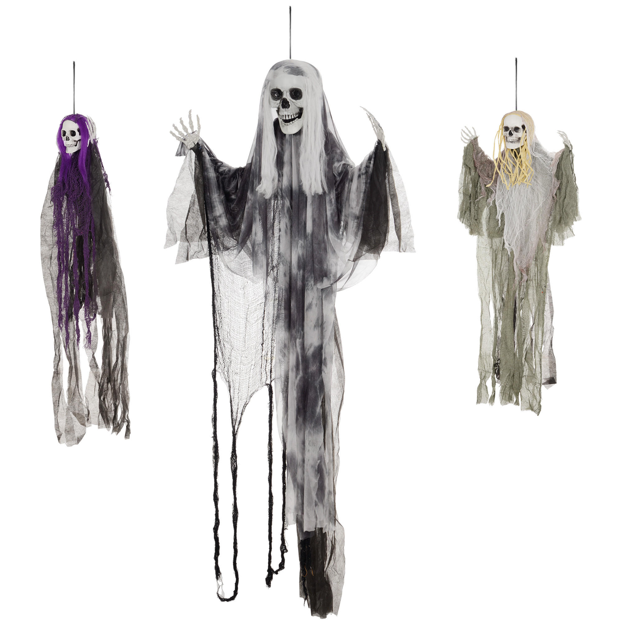 HALLOWEEN-DEKORATION Multicolor 60.0/17.0/200.0cm - Multicolor, Textil (17/200/60cm)