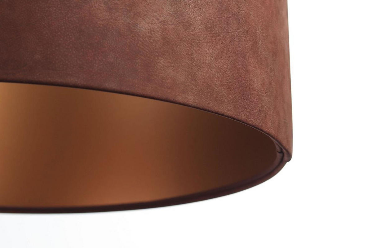 HÄNGELEUCHTE Gold 50/25 cm - Goldfarben/Braun, Kunststoff (50/0.8/25cm) - ONZENO