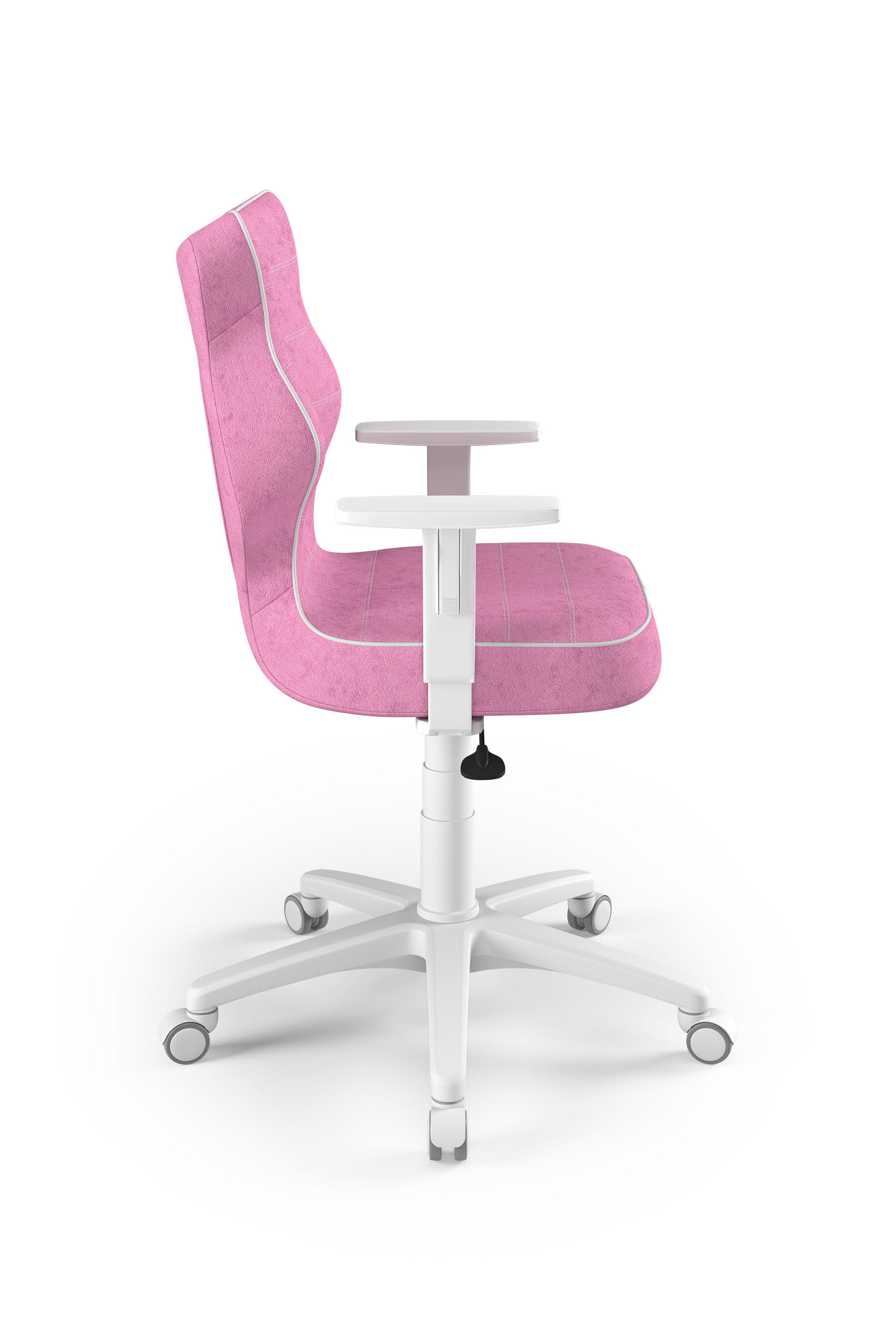 JUGENDSTUHL Duo - Rosa/Weiß, Textil (64/99/64cm) - RAUMHIRSCH FURNITURE