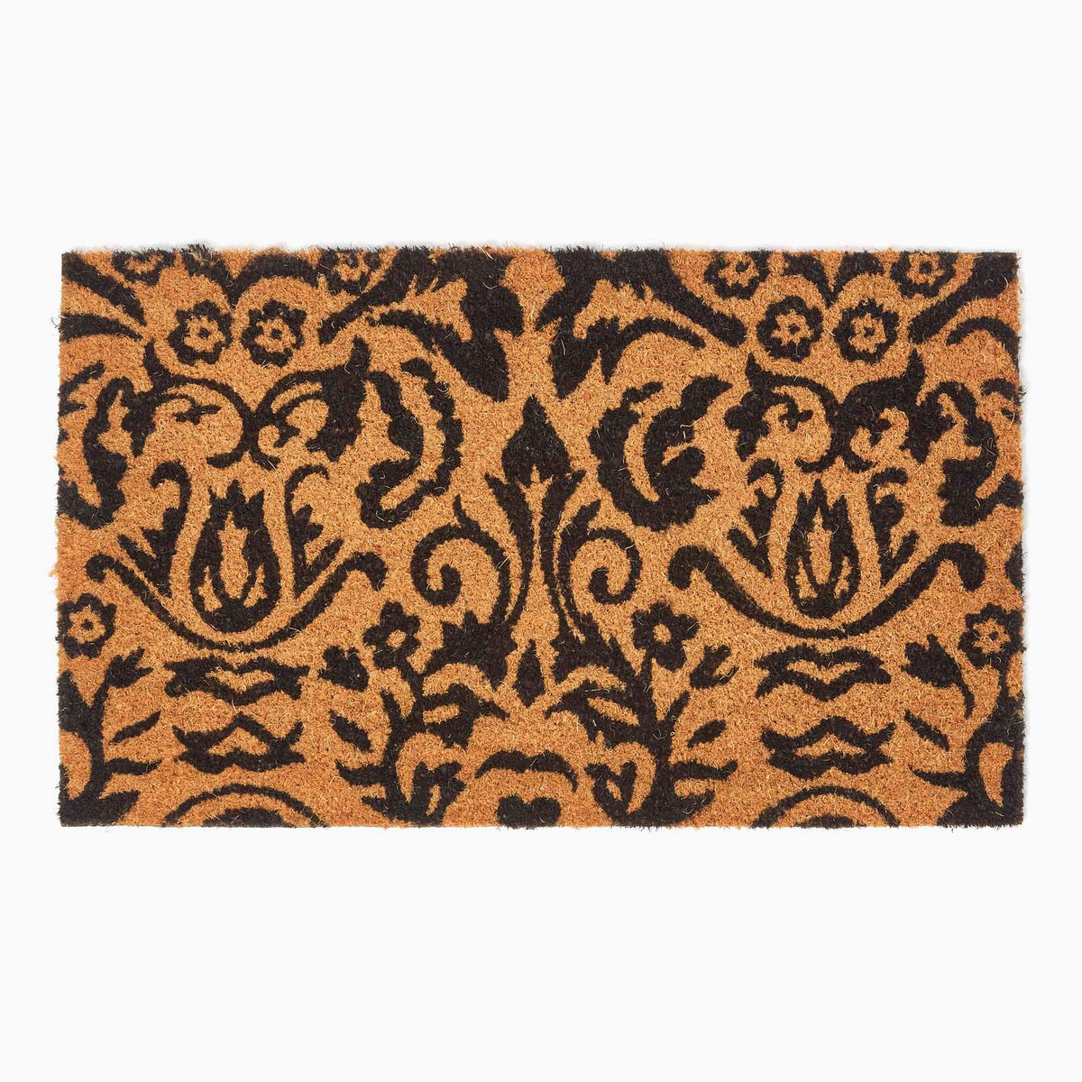 FUSSMATTE Barock, Kokosfaser 45/75 cm - Naturfarben, Naturmaterialien (45/75cm) - Homescapes