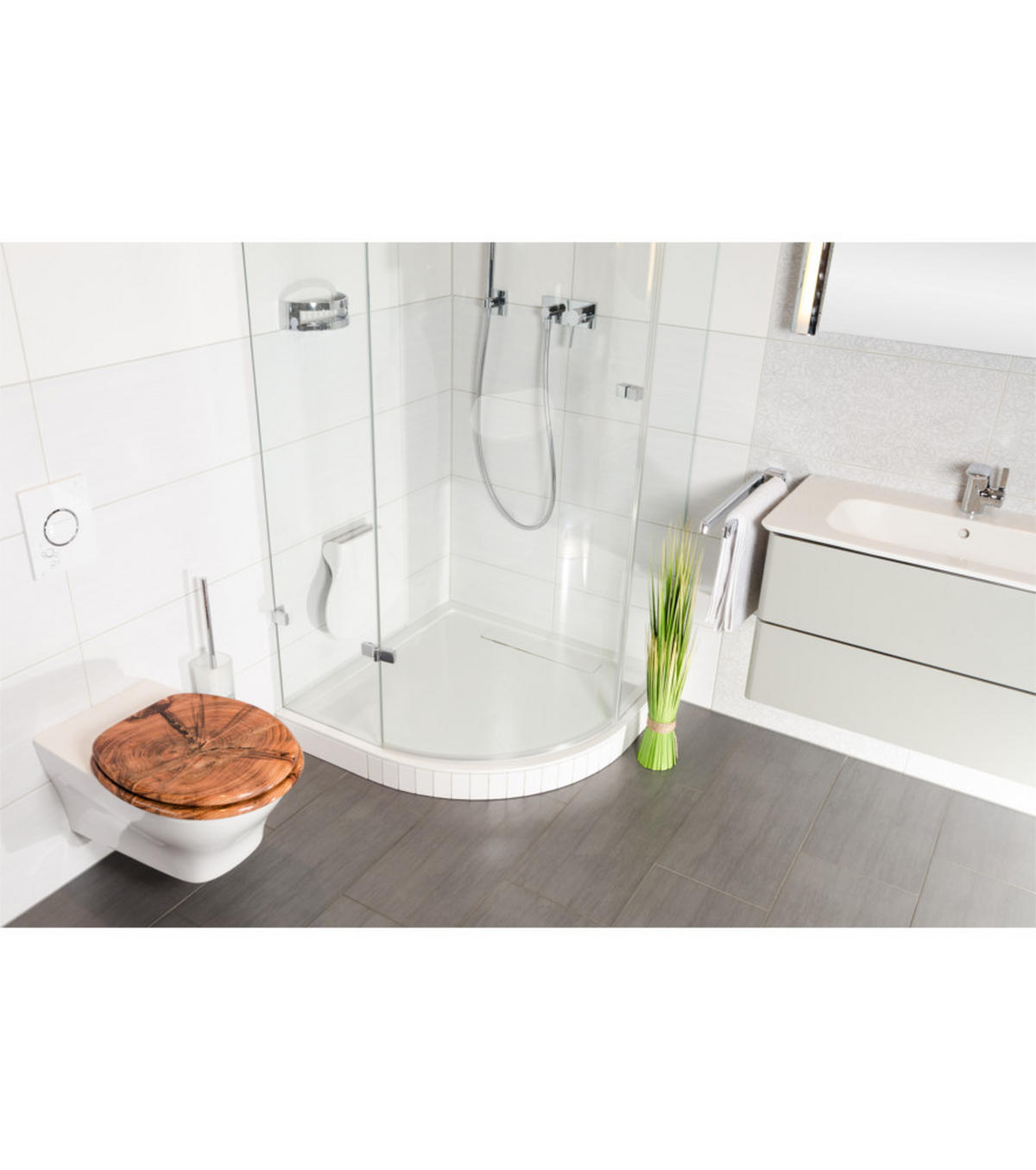 WC-SITZ Old Tree - Braun, Holzwerkstoff (38/6/47cm) - Sanilo