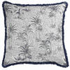 KISSENHÜLLE PALMS - Blau, Textil (50/50cm) - Sportalm Kitzbühel