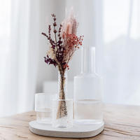 FLAMAZING: Trockenblumenstrauß Mini rosa - rosa - Rosa, Naturmaterialien (30cm) - Lykke & You