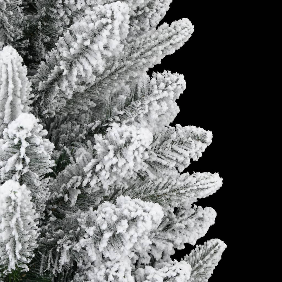 WEIHNACHTSBAUM Künstlicher Beschneit 180 Cm Pvc&Pe - Weiß, Kunststoff (180cm) - vidaXL
