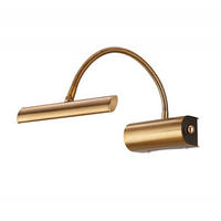 LED WANDLEUCHTE Altmessing Messing - Messingfarben, Metall (18/35/35cm)