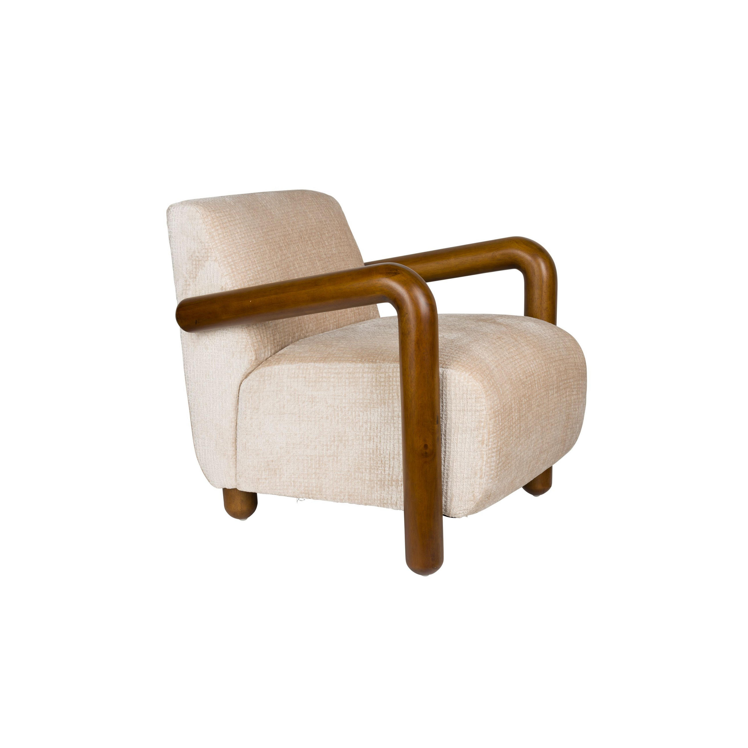 SESSEL Robinson - Beige, Kunststoff (72.5/76/84cm) - Dutchbone